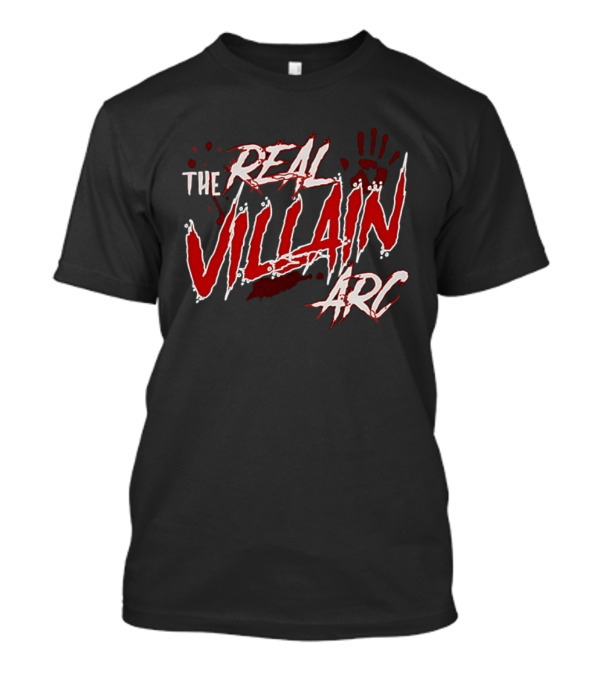 The Real Villain Arc Bloodstained Handprint T-Shirt