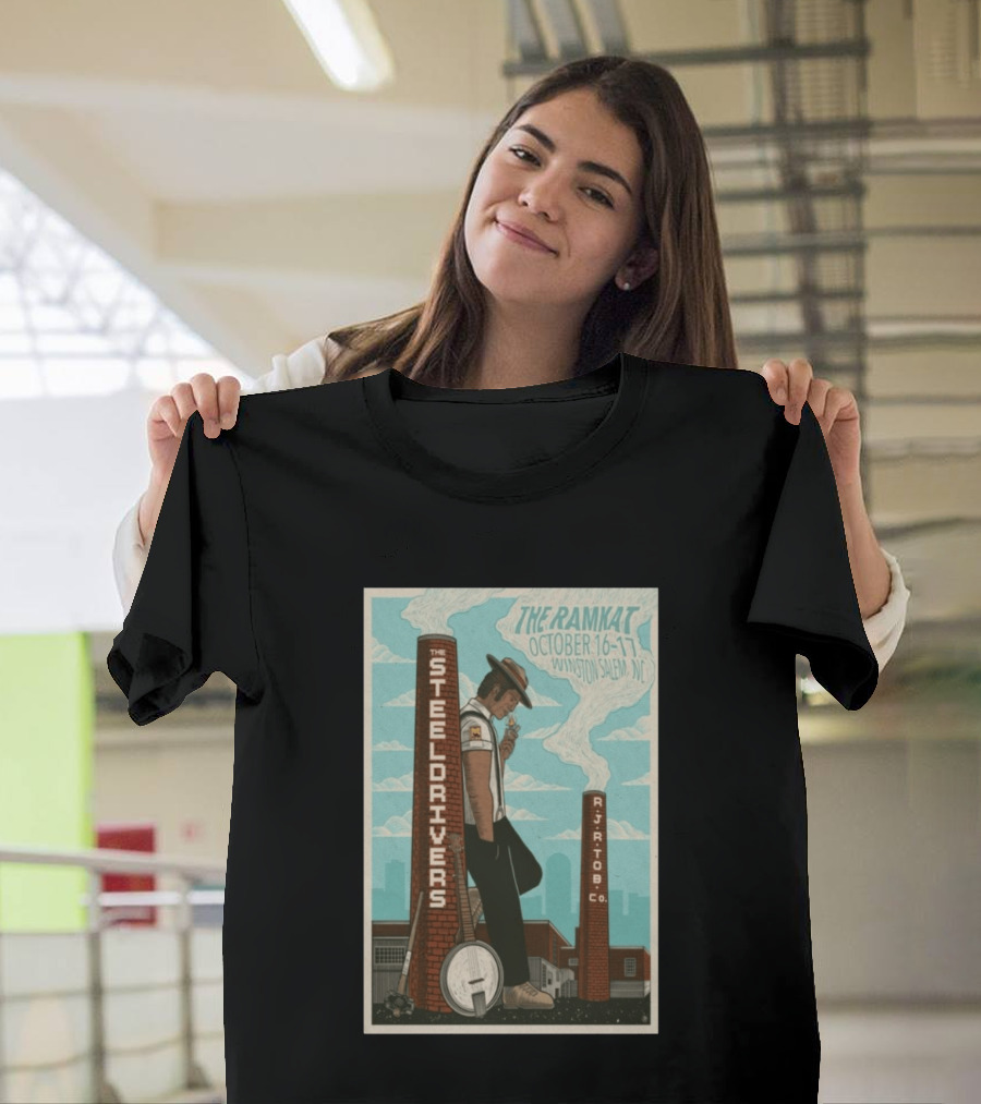 The SteelDrivers Concert The Ramkat Winston Salem October 16 17 2026 T-Shirt