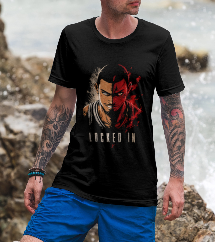 Jujutsu Kaisen San Antonio Spurs Victor Wembanyama Locked T-Shirt