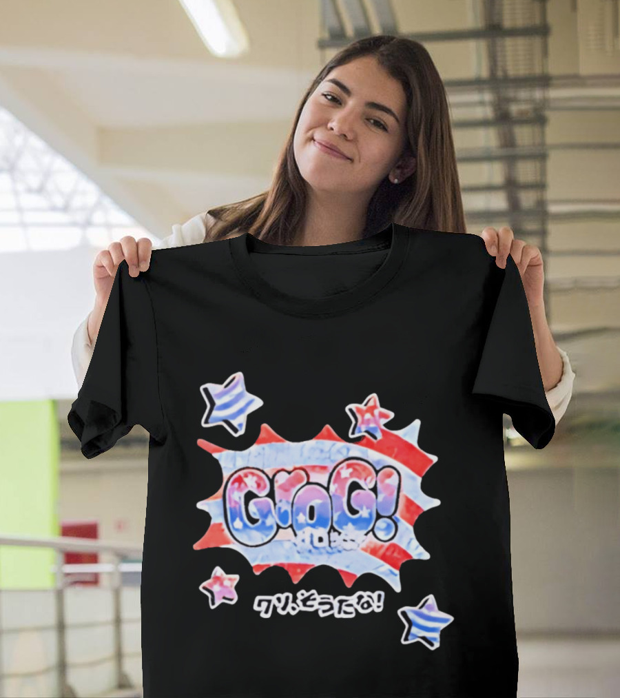 Live Free Grog Hard Grog 2026 Grog Tour Stars And Stripes Comic Burst T-Shirt