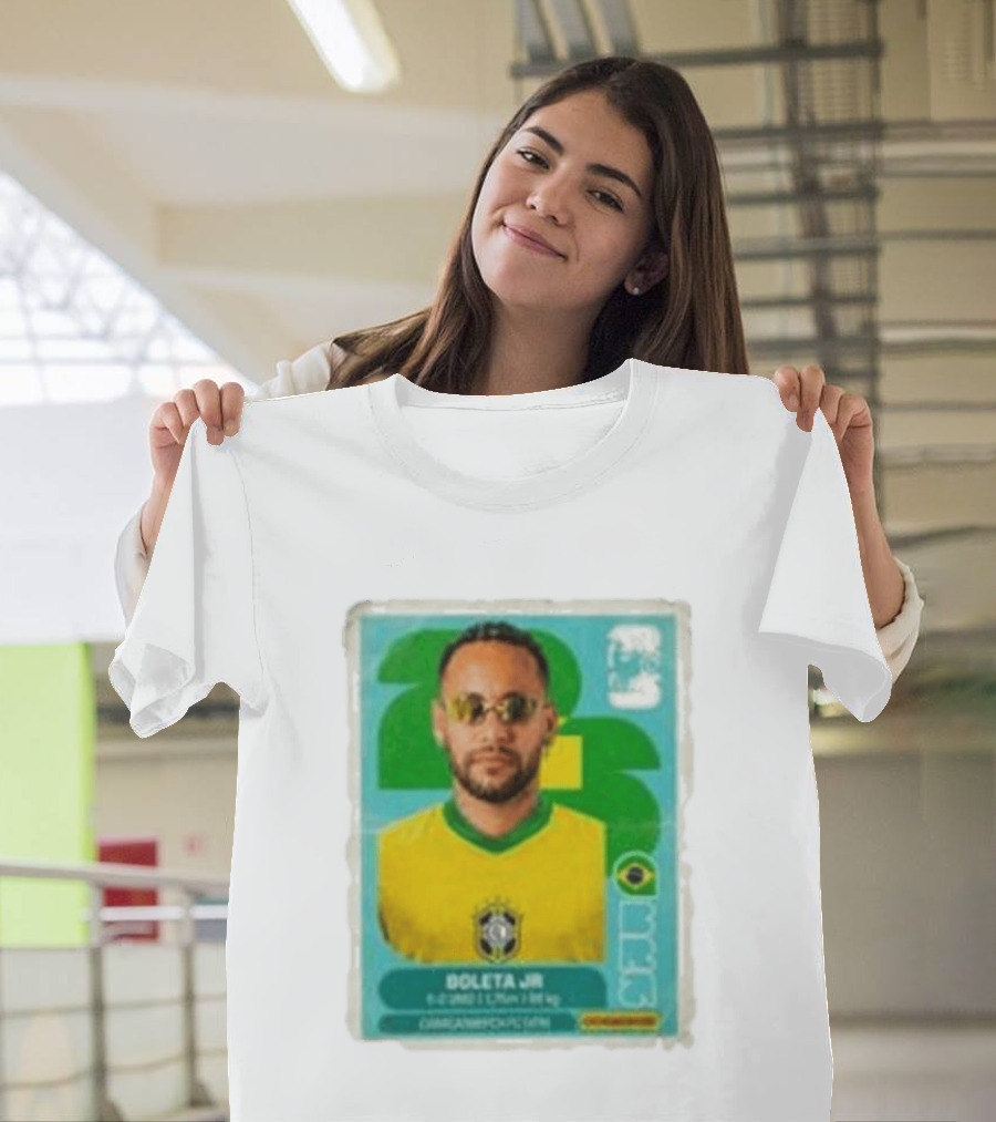 Boleta Jr 2023 Caracas Esporte Público Brasileira T-Shirt