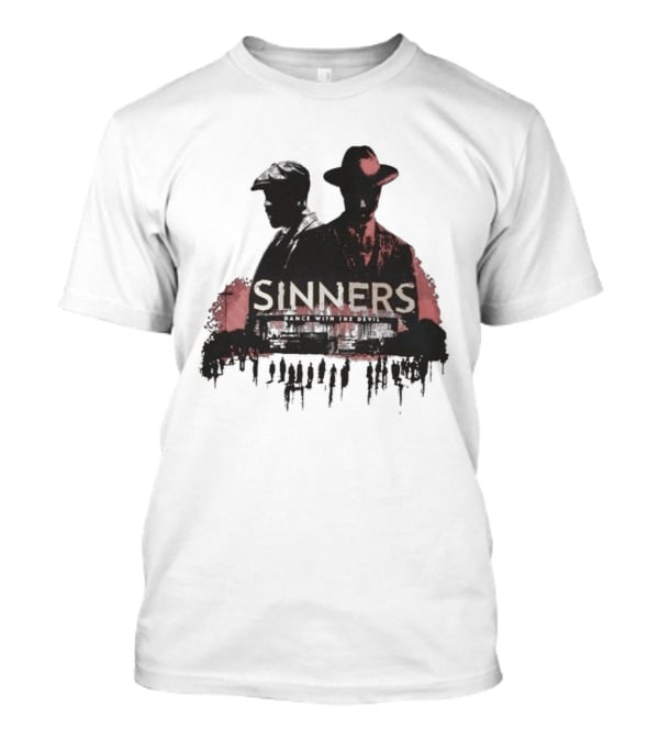 Halloween Horror Nights 2026 Sinners Mysterious Duo In Shadowy Red T-Shirt