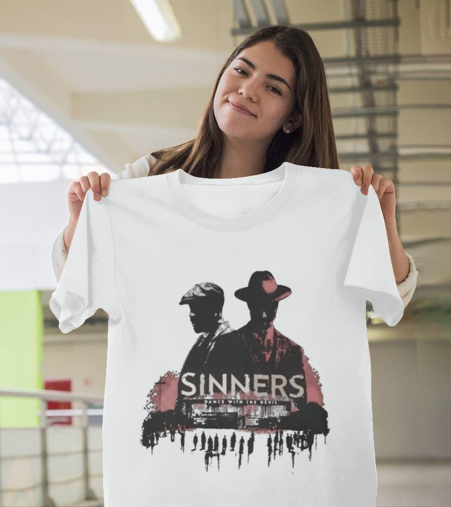 Halloween Horror Nights 2026 Sinners Mysterious Duo In Shadowy Red T-Shirt