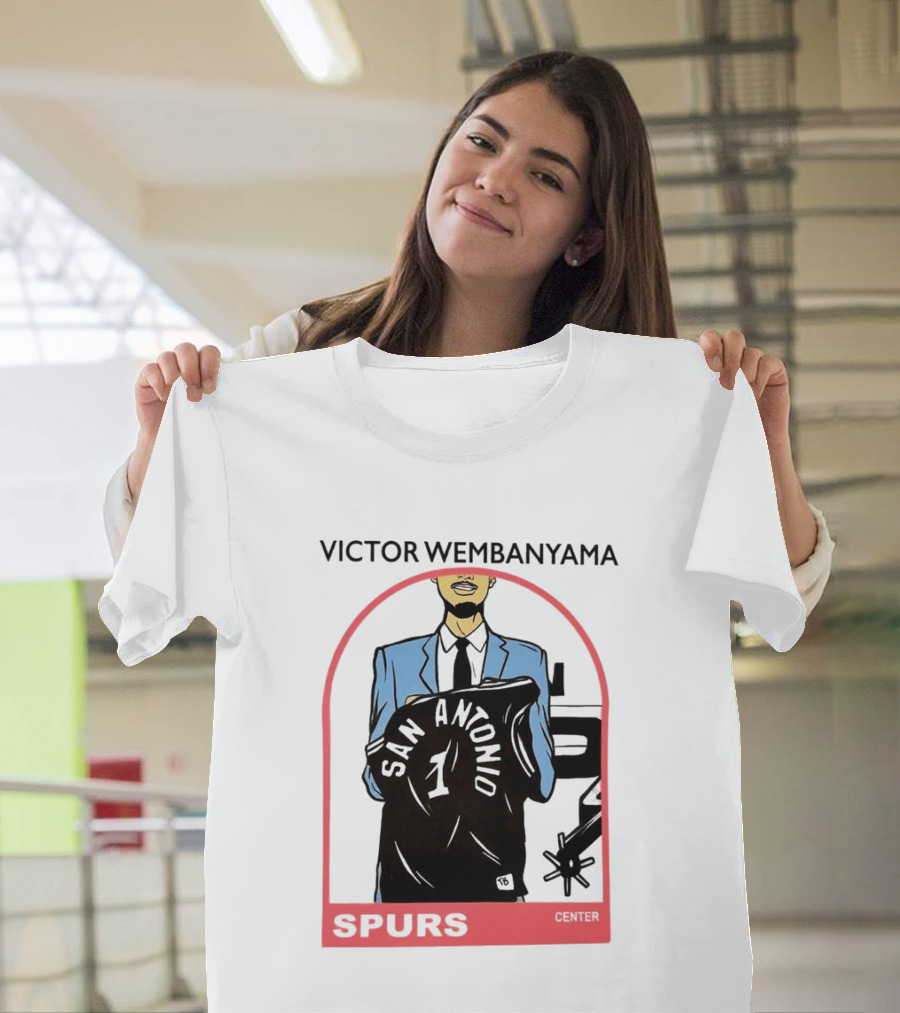 Victor Wembanyama San Antonio Spurs Number 1 T-Shirt