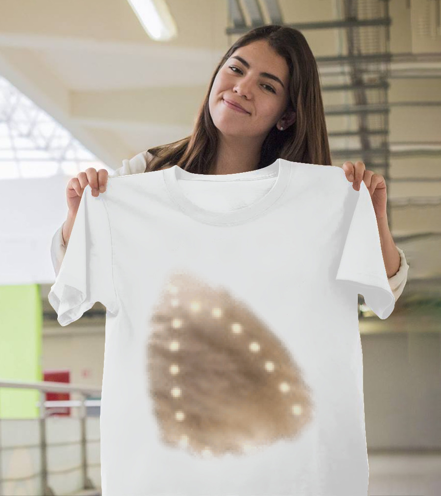 Peep Szczesny Iron Burnt Circle Light Shell T-Shirt
