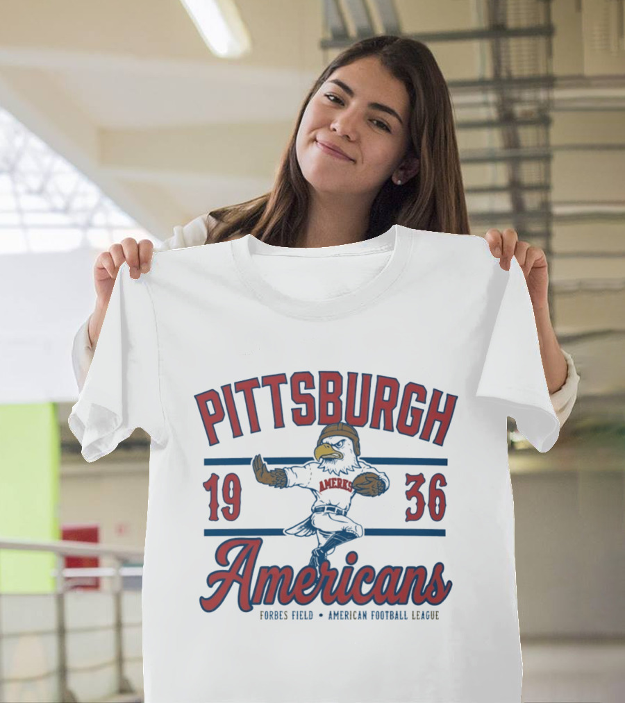 Pittsburgh Americans 1936 Forbes Field American Football League T-Shirt