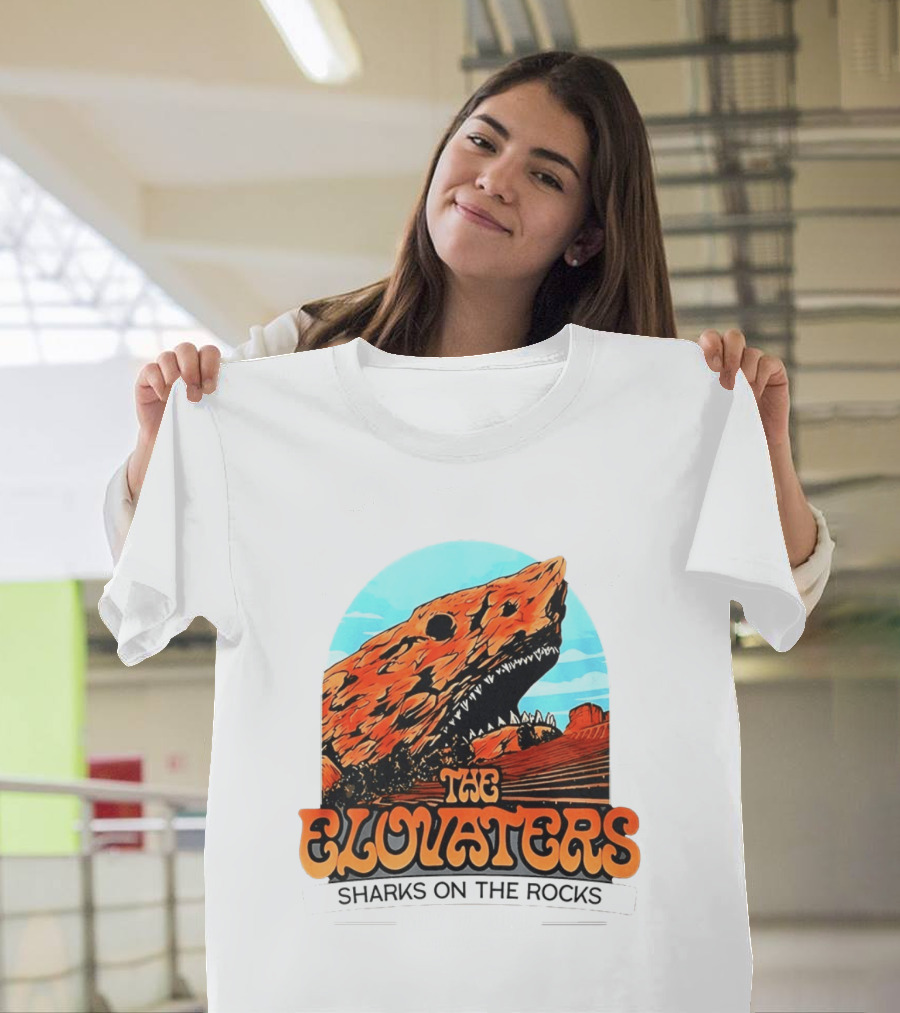 The Elovaters Sharks On The Rocks Red Rocks Amphitheatre Morrison Co May 2026 T-Shirt