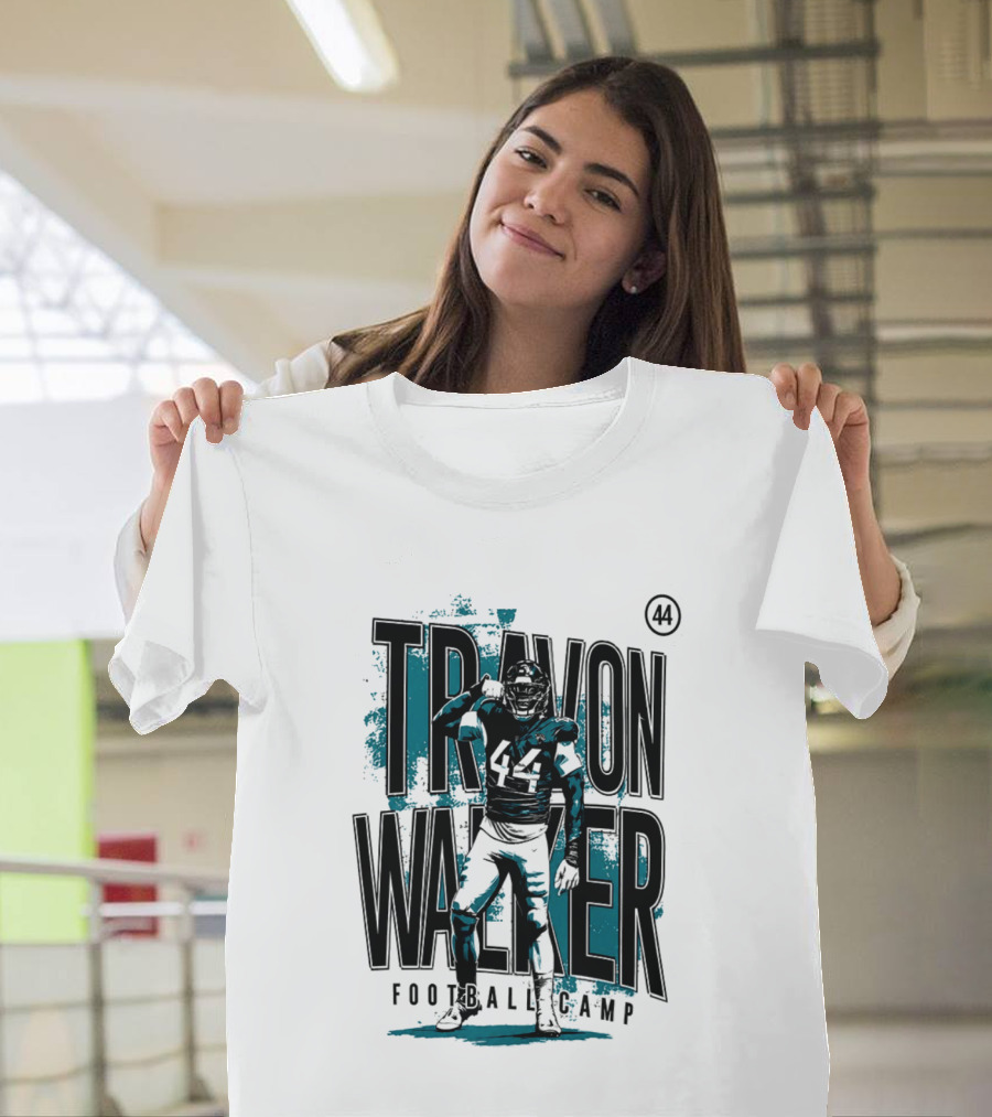 Travon Walker 44 Jacksonville Football Camp T-Shirt