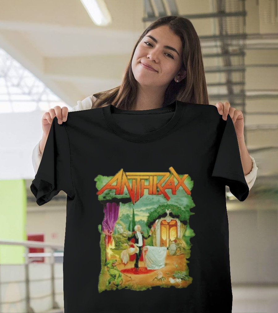 Anthrax Cursum Perficio Theatrical Scene With Creatures T-Shirt