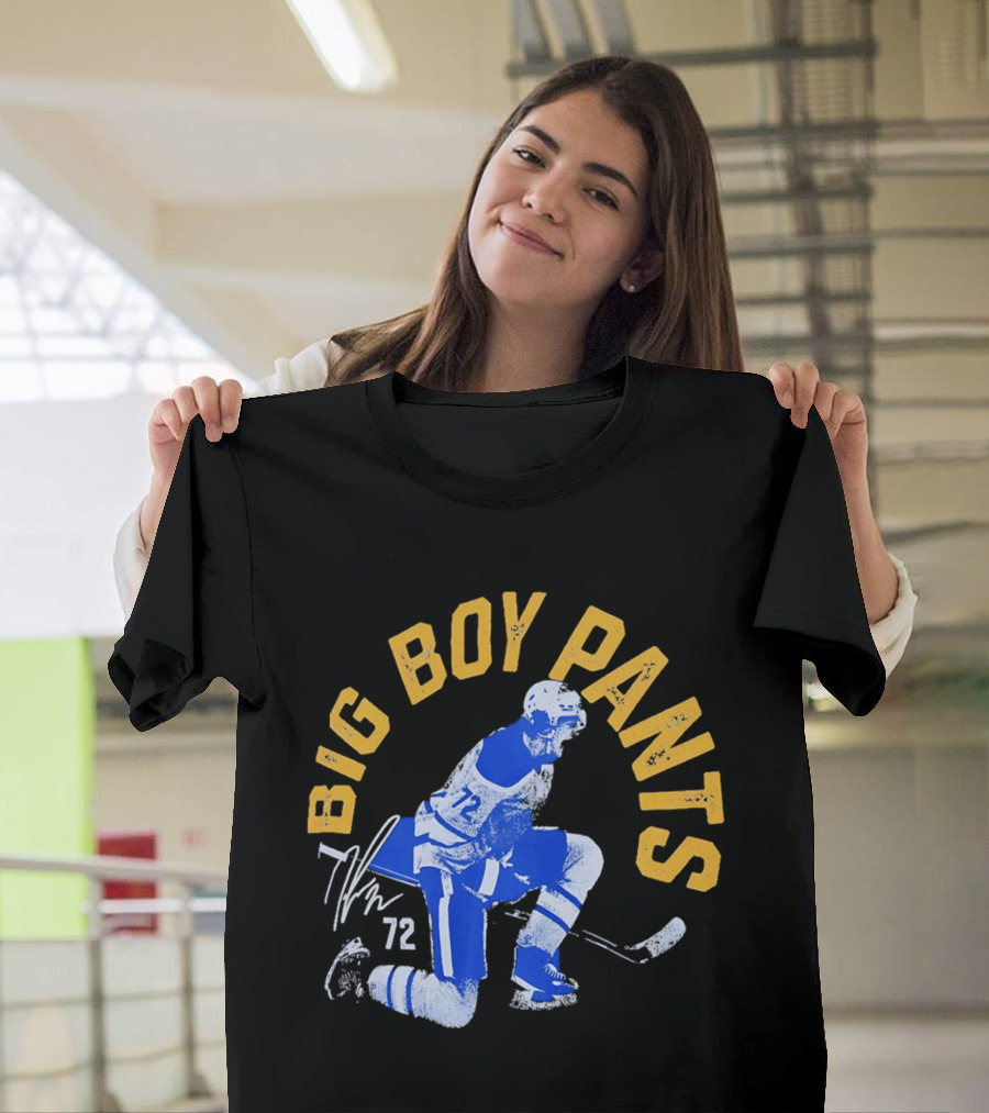 Buffalo Sabres Tage Thompson Big Boy Pants 72 Hockey T-Shirt