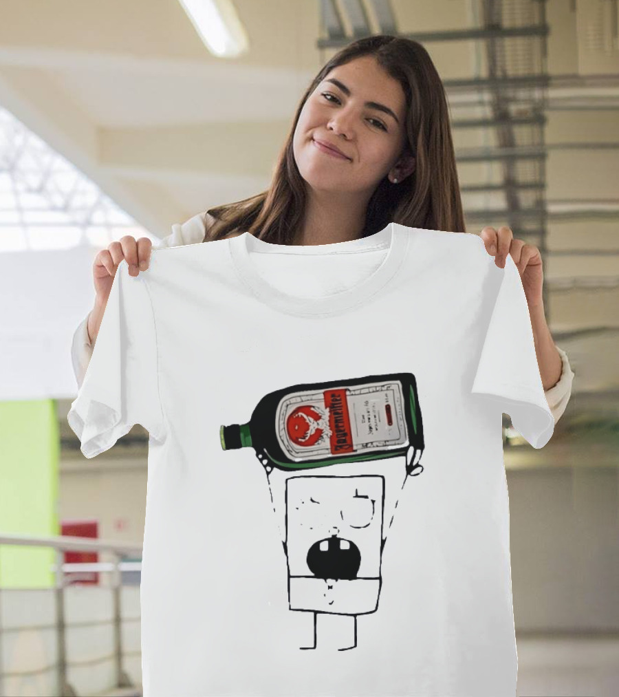 Doodlebob Jagermeister Bottle T-Shirt