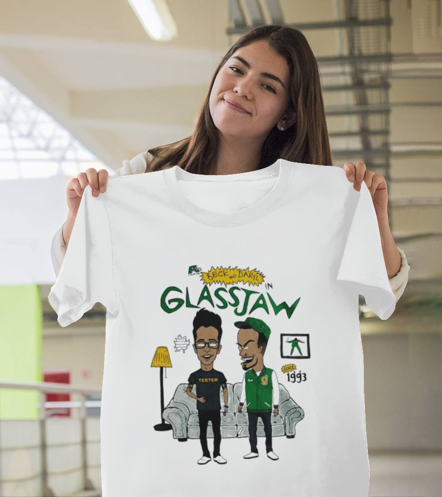 Beck And Daryl In Glassjaw Since 1993 Couch Teeter T-Shirt