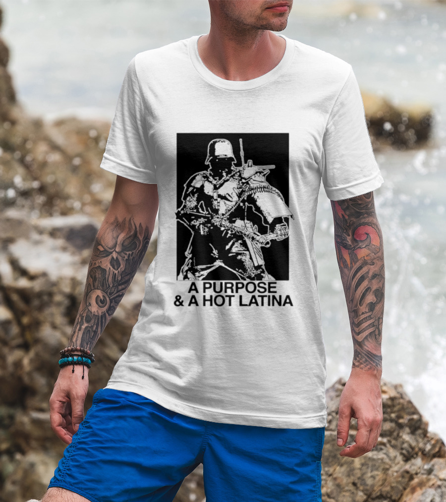 Kerberos Panzer Cops A Purpose And A Hot Latina T-Shirt
