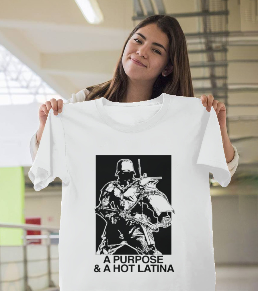 Kerberos Panzer Cops A Purpose And A Hot Latina T-Shirt
