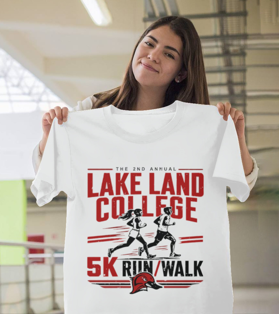 Lake Land College The 2nd Annual 2026 5K Run Walk Event T-Shirt