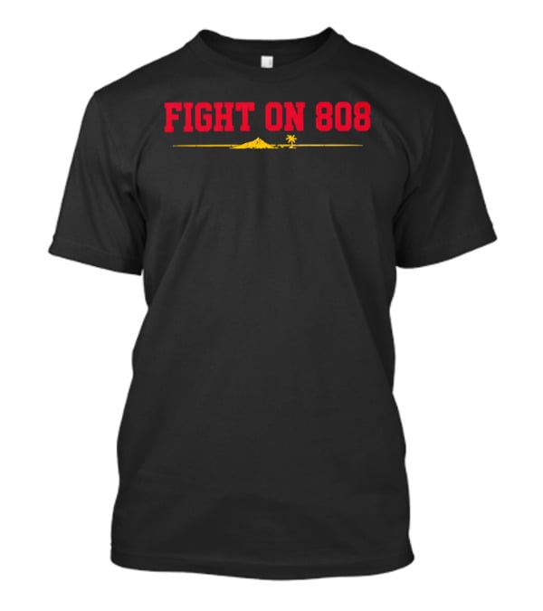 Jayden Maiava USC Trojans Fight On 808 Scenic Palm Coastline T-Shirt