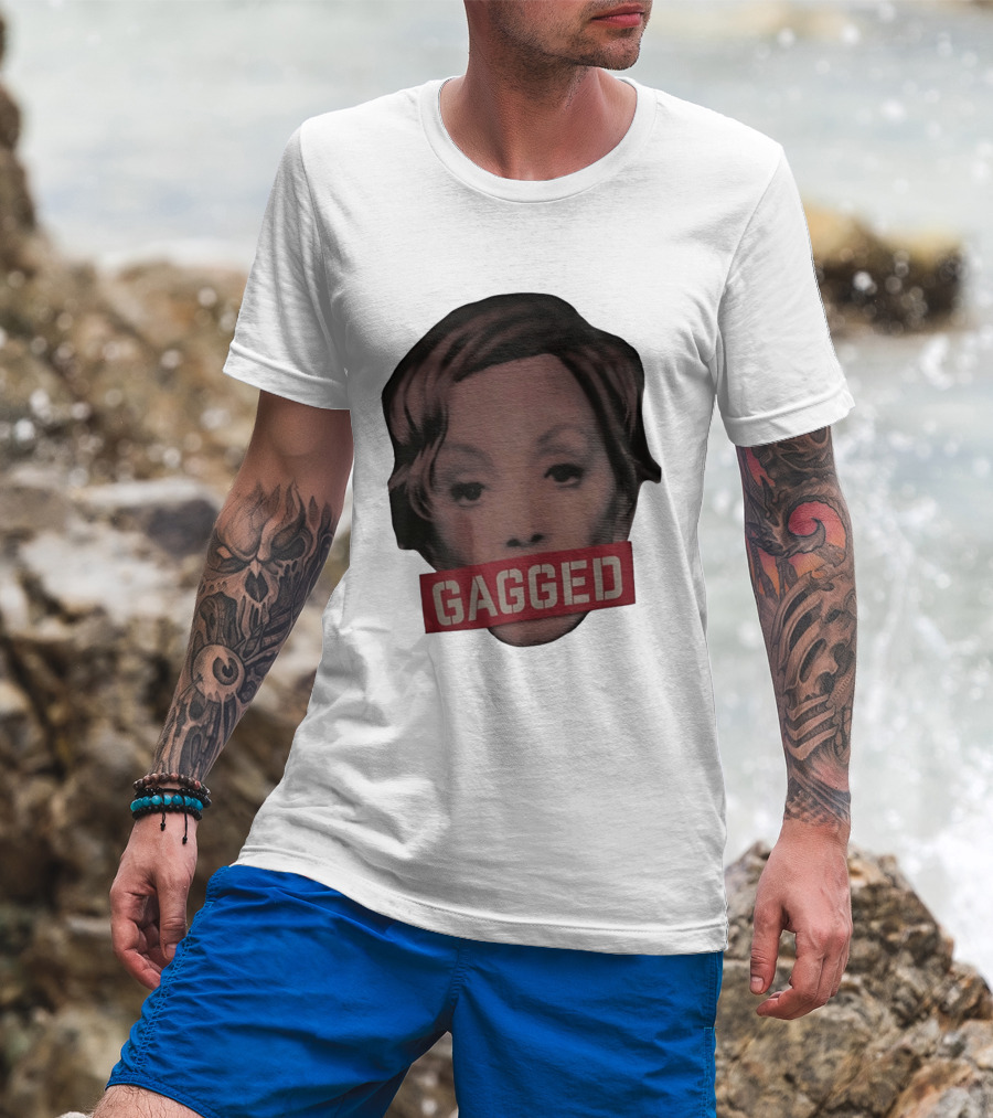 Deborah Vance Gagged Censored Mouth Retro Pop T-Shirt