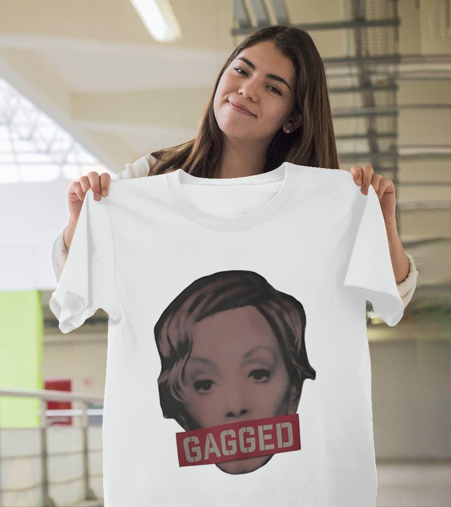 Deborah Vance Gagged Censored Mouth Retro Pop T-Shirt