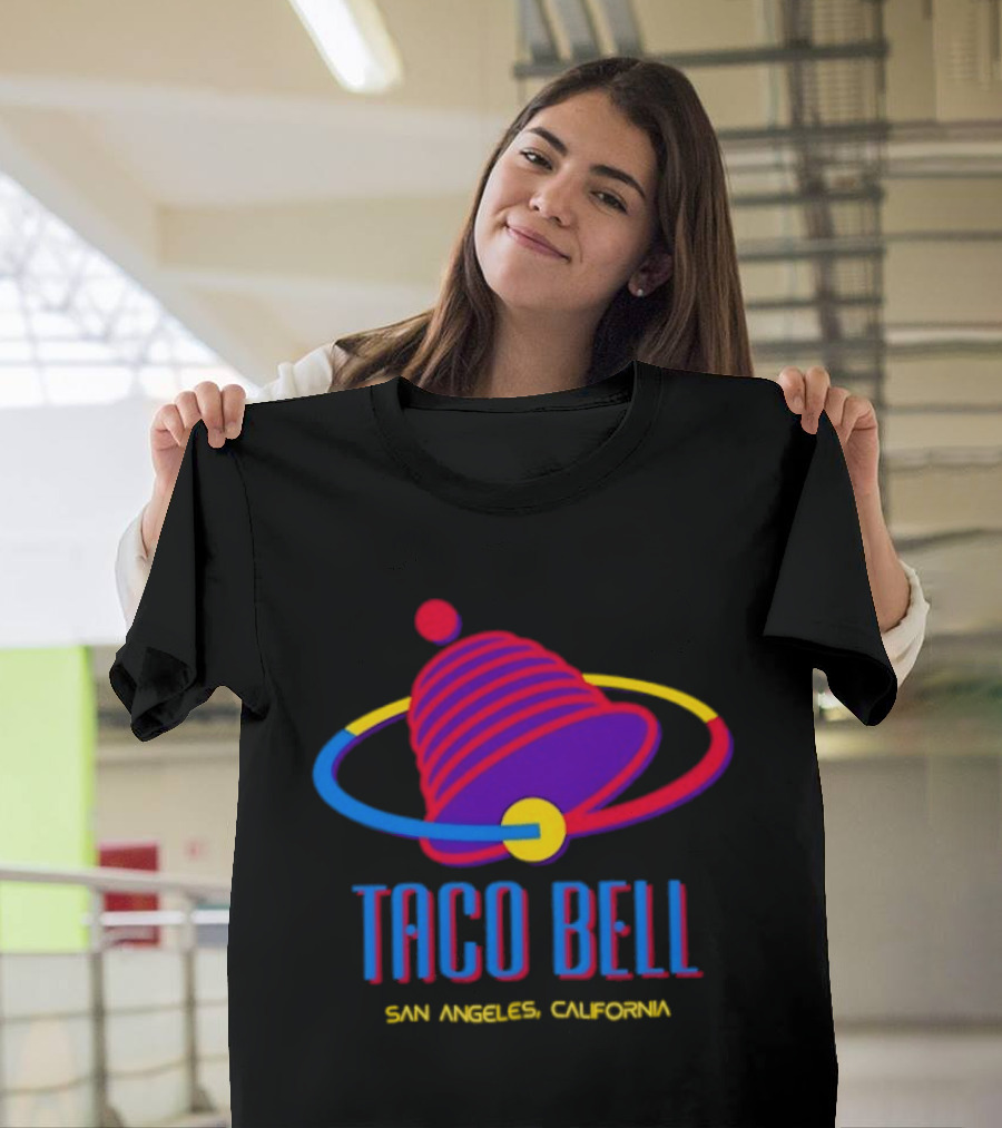 Taco Bell San Angeles California Retro Futuristic T-Shirt