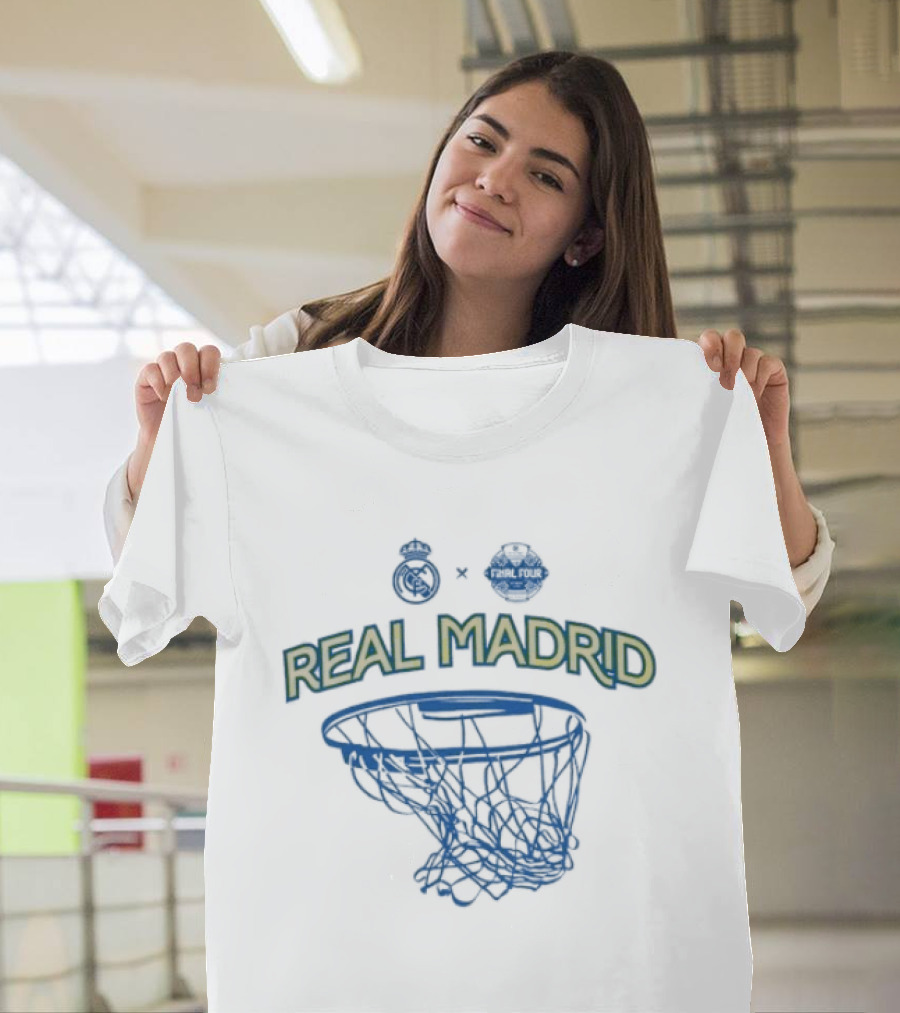 Real Madrid BC EuroLeague Final 4 Athens 2026 Basketball Net T-Shirt