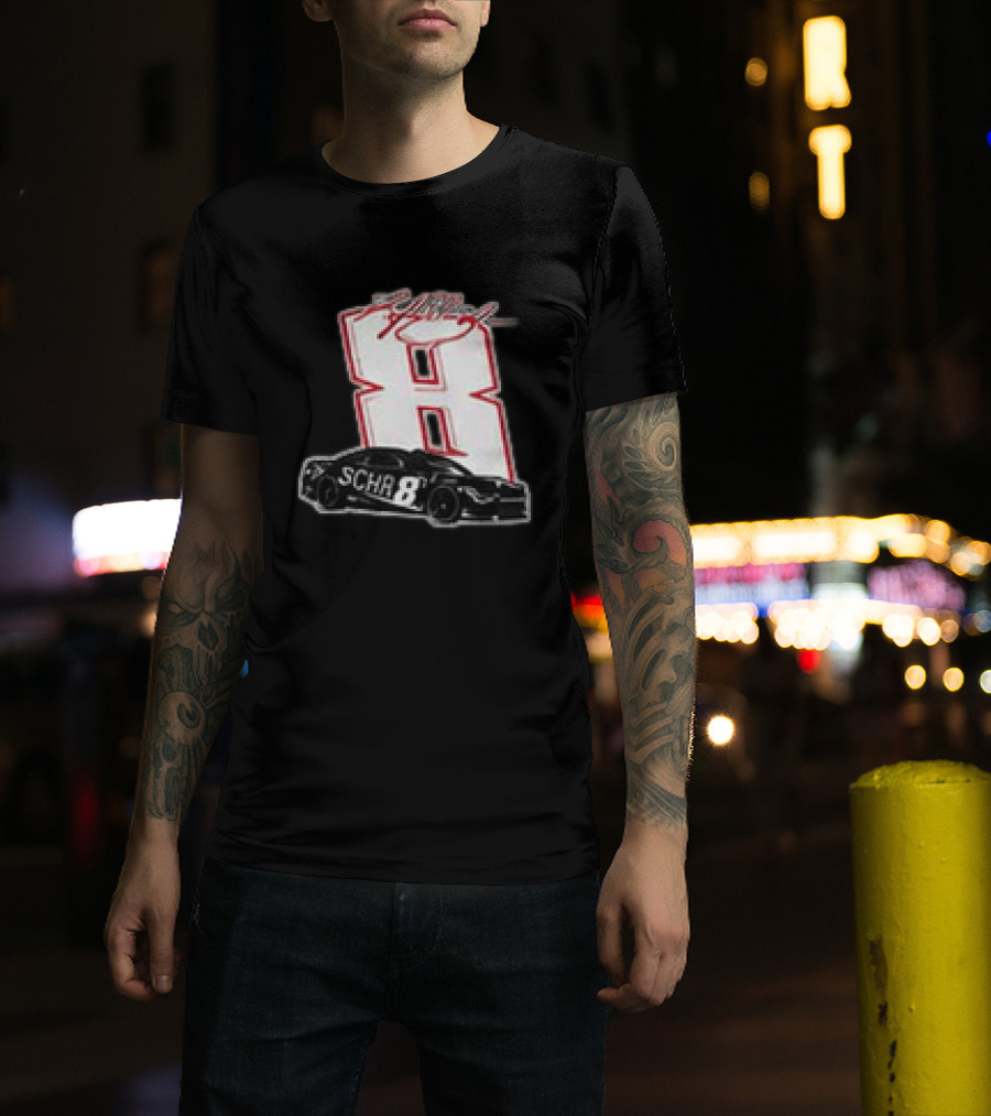 Because You Never Know When The Last One Is Kyle Busch Number 8 NASCAR Schrader Racing T-Shirt