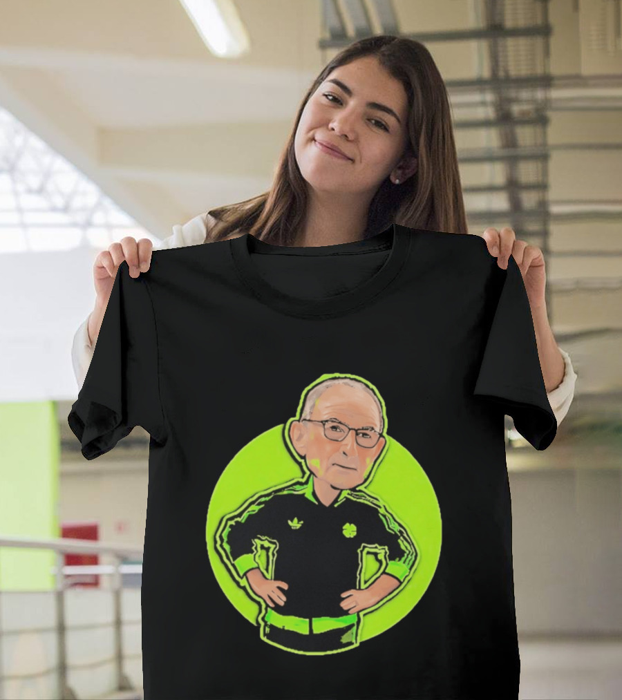 Martin O'Neill Nottingham Forest Manager Iconic Tracksuit T-Shirt