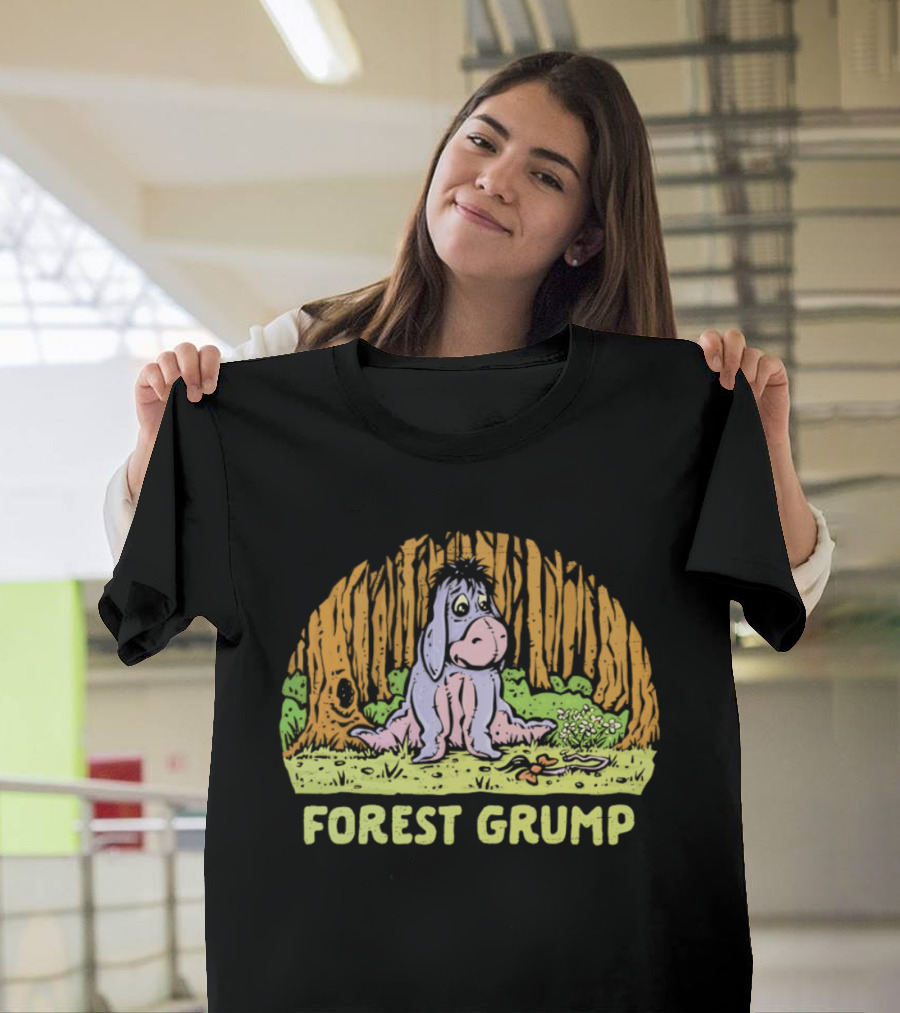 Eeyore Forest Grump Winnie The Pooh Inspired Mashup T-Shirt