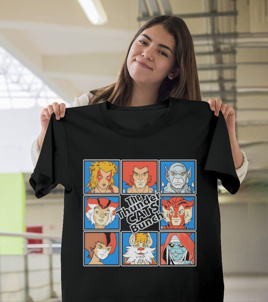 The ThunderCats Bunch Characters Classic Cartoon Collaboration T-Shirt
