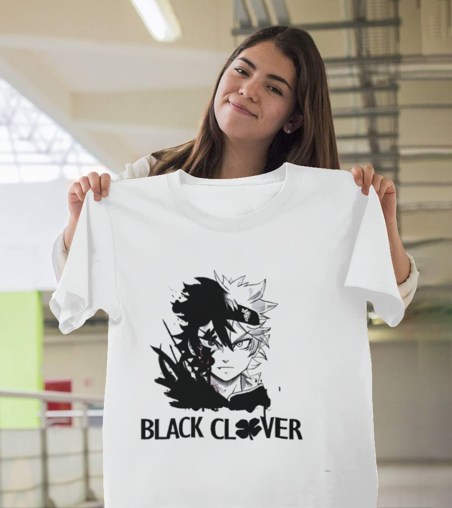 Black Clover Asta Split Demon Form Never Give Up Anime Manga 2026 Future Arc T-Shirt