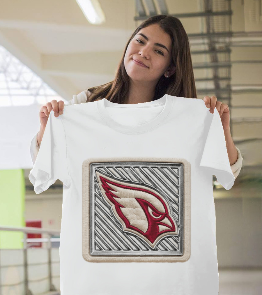 Cardinals 2026 Training Camp Hat Arizona Cardinals Embroidered Patch T-Shirt