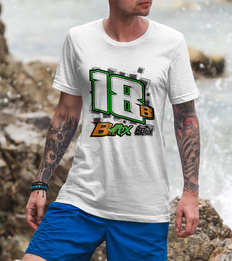 18 B Brex KBM Kyle Busch Motorsports Rex Racing T-Shirt