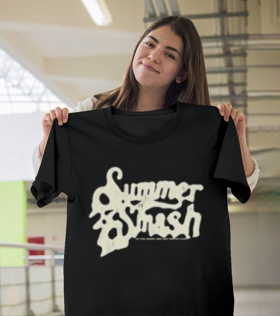 Summer Smash Festival Lineup 2026 Paint Splatter T-Shirt