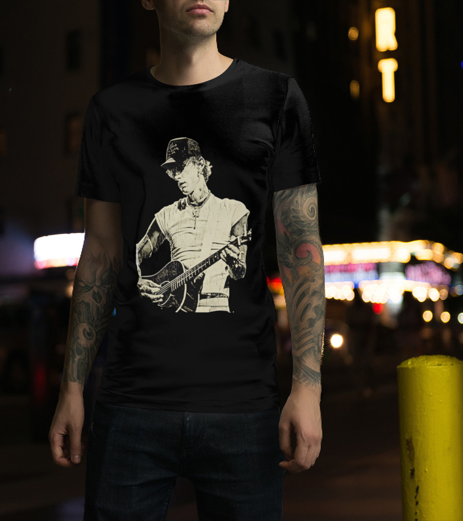 Machine Gun Kelly Americana Tour 2026 Vintage Guitar T-Shirt