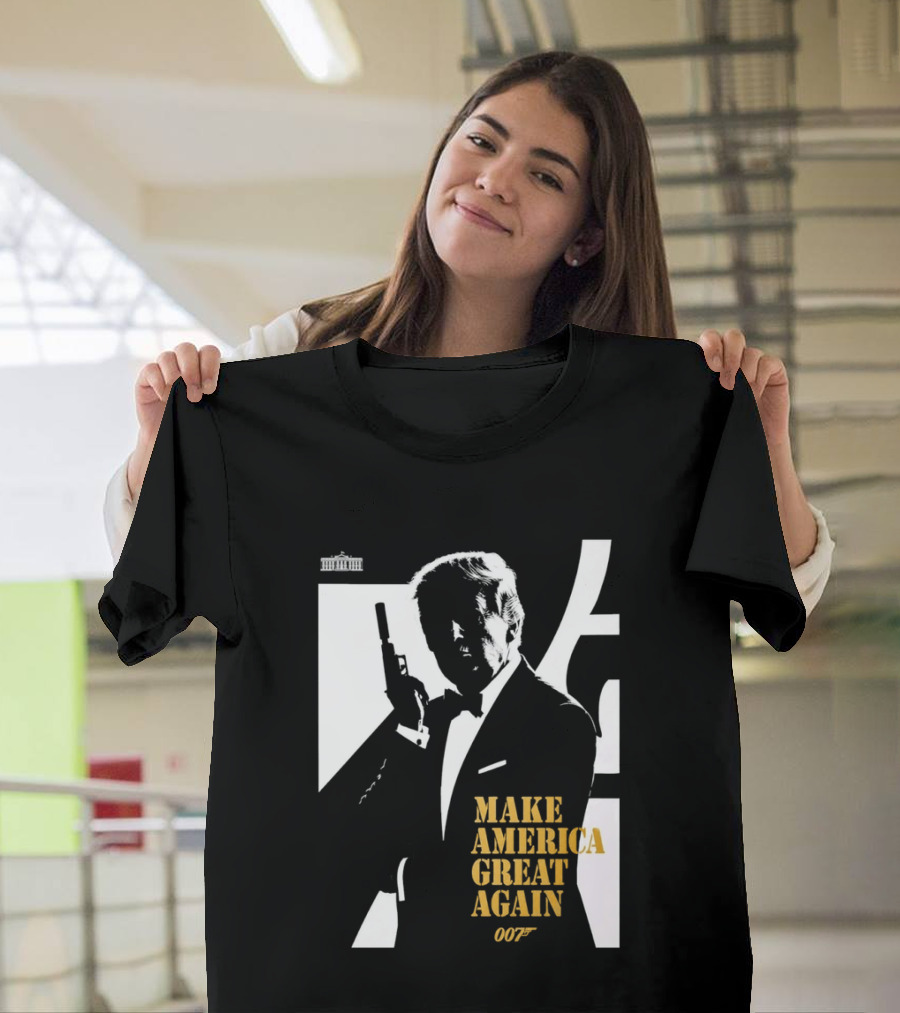 Trump 007 Make America Great Again Bond T-Shirt
