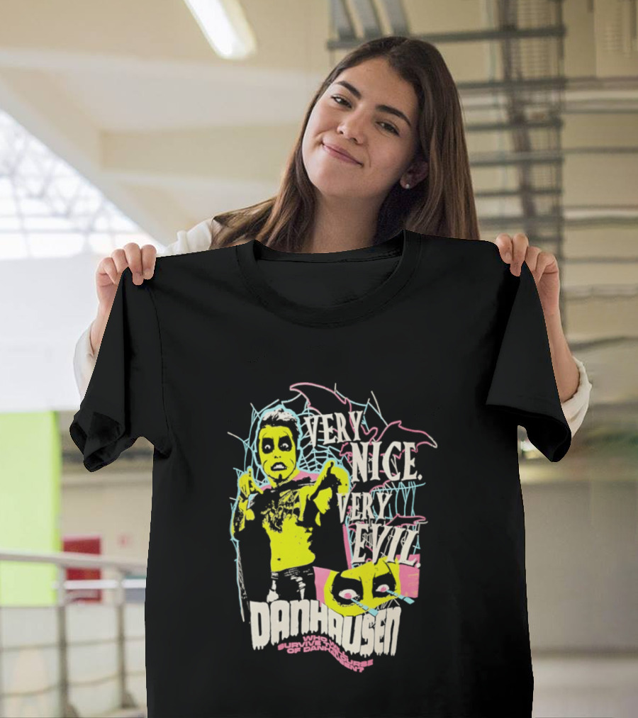 Danhausen Very Nice Very Evil Yellow Cartoon T-Shirt