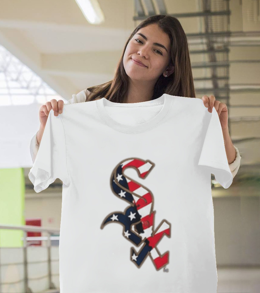 250 Years America 1776 2026 White Sox Stars Stripes MLB T-Shirt