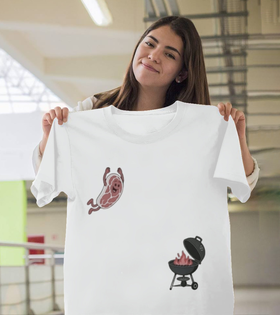 BBQ Jumping Steak 2026 Funny Grill T-Shirt