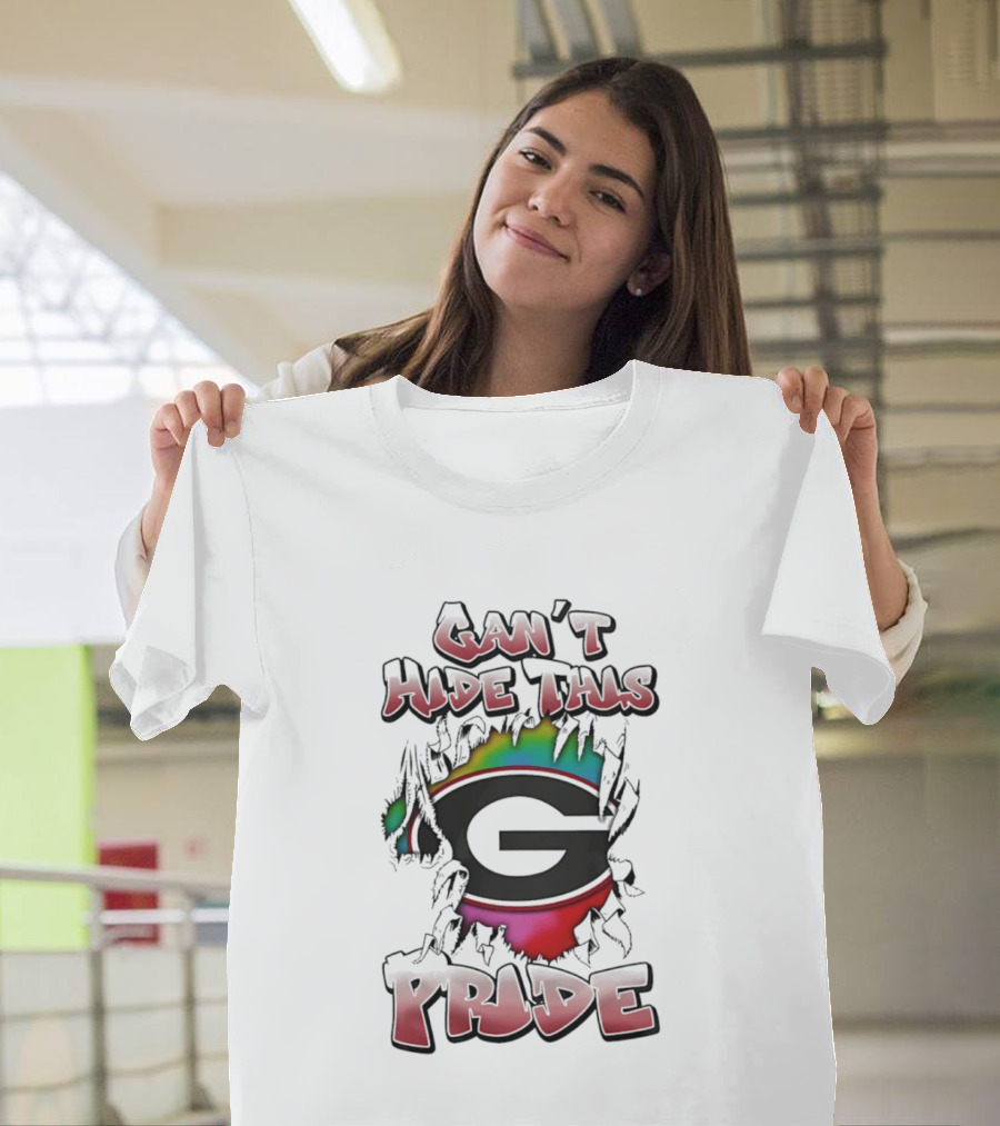 Can't Hide This Georgia Bulldogs Pride T-Shirt