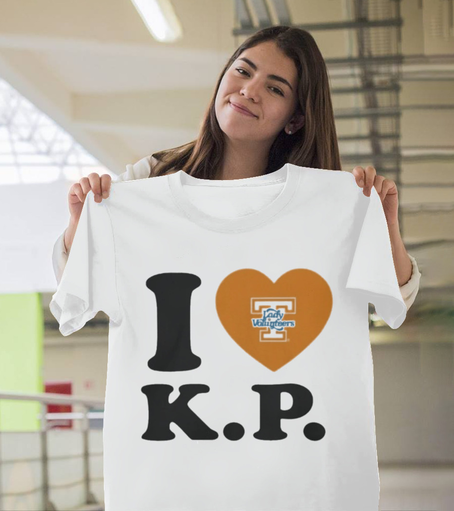 I Love K.P. Tennessee Lady Vols Softball Karlyn Pickens T-Shirt