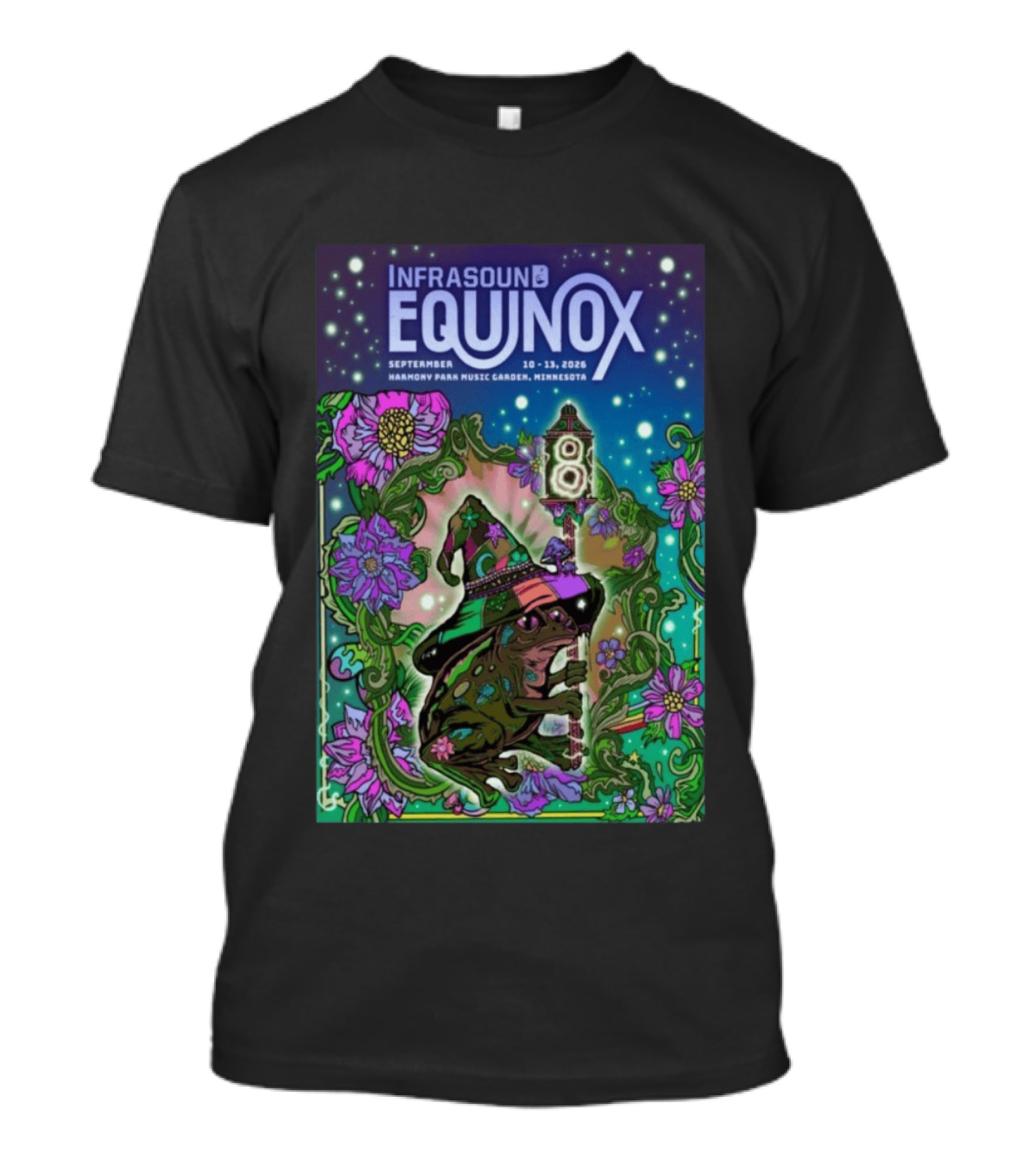September 10 13 2026 Infrasound Equinox Harmony Park Music Garden Minnesota Festival T-Shirt