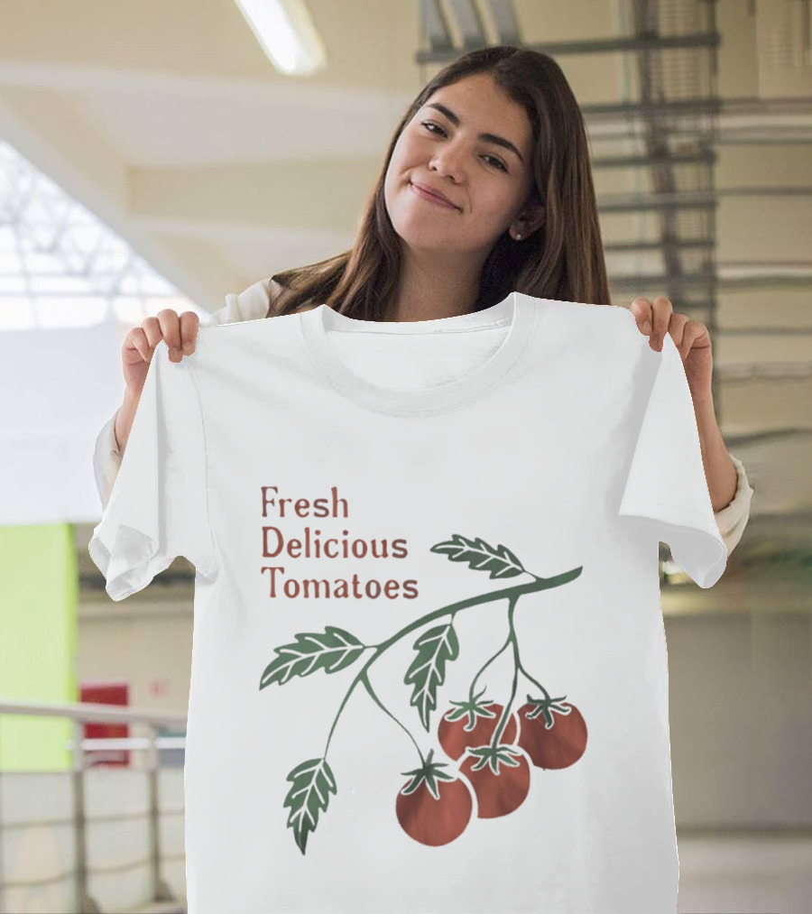 Fresh Delicious Tomatoes Garden Home Grown Plant T-Shirt