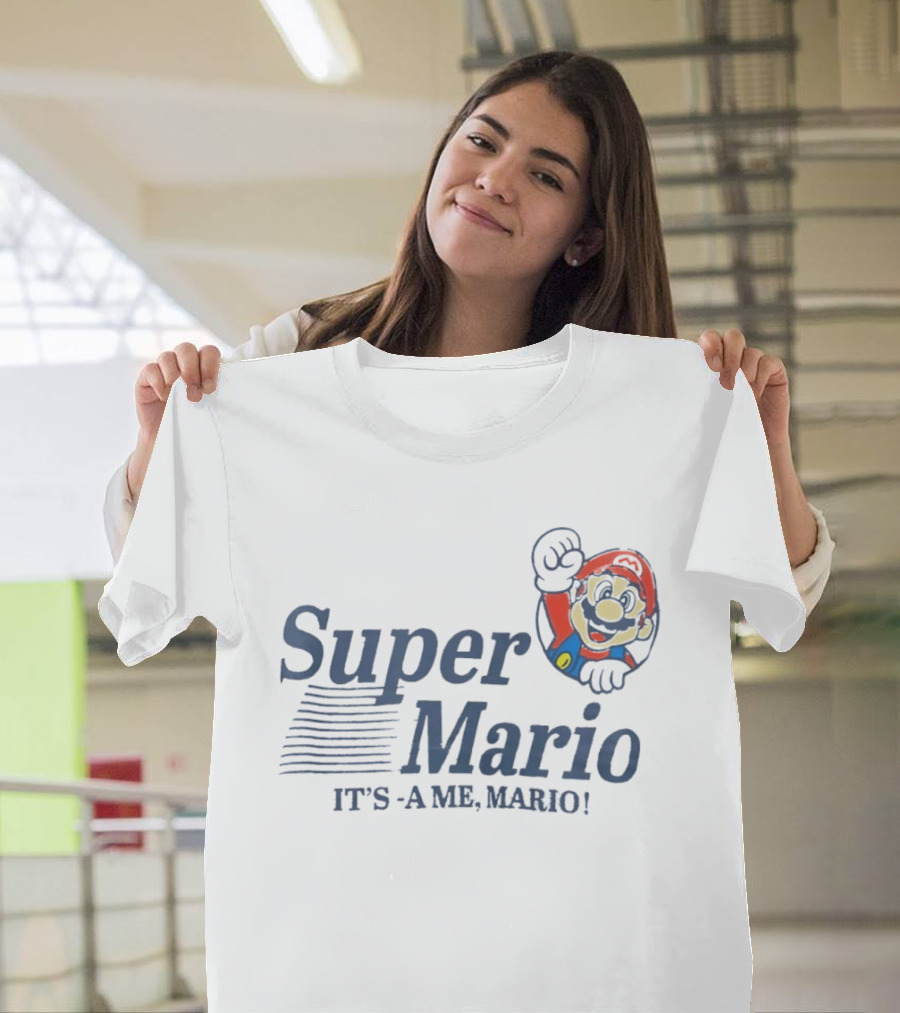 Super Mario It's A Me Mario T-Shirt