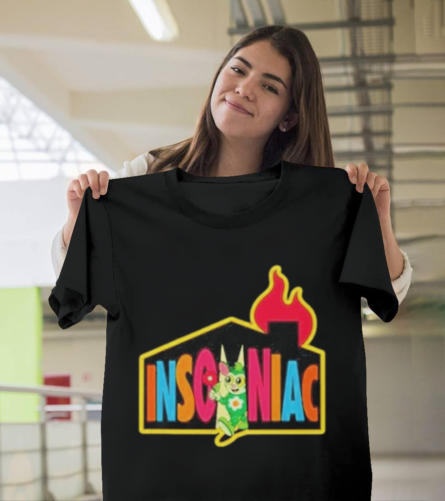 Dabsmyla X Insomniac House EDC Festival Art Collaboration T-Shirt