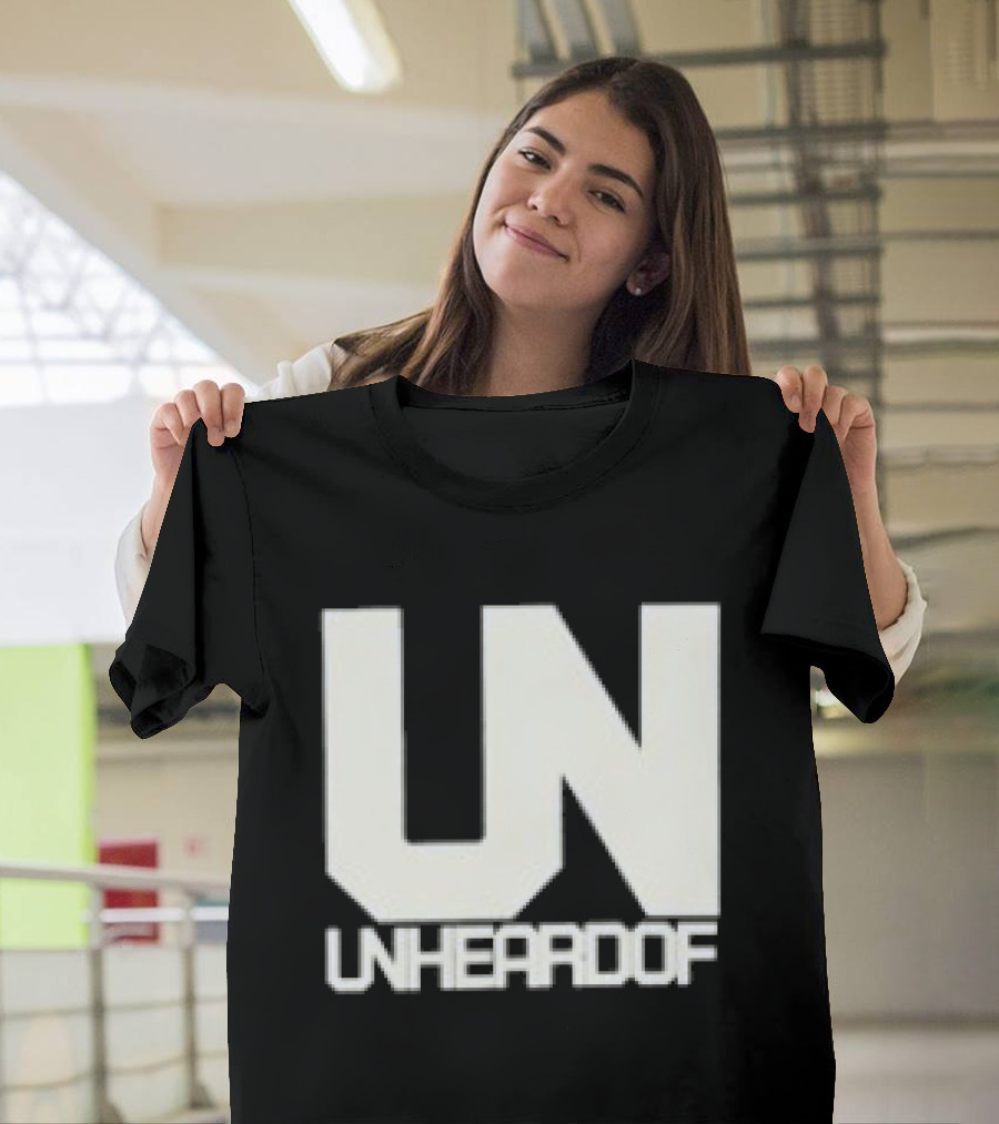 Unheardof Core UN Minimalist Text Urban Streetwear Fashion T-Shirt
