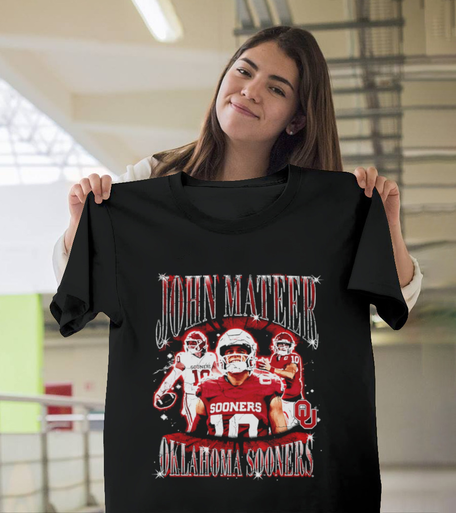 John Mateer Oklahoma Sooners Football The Year Of Mateer T-Shirt