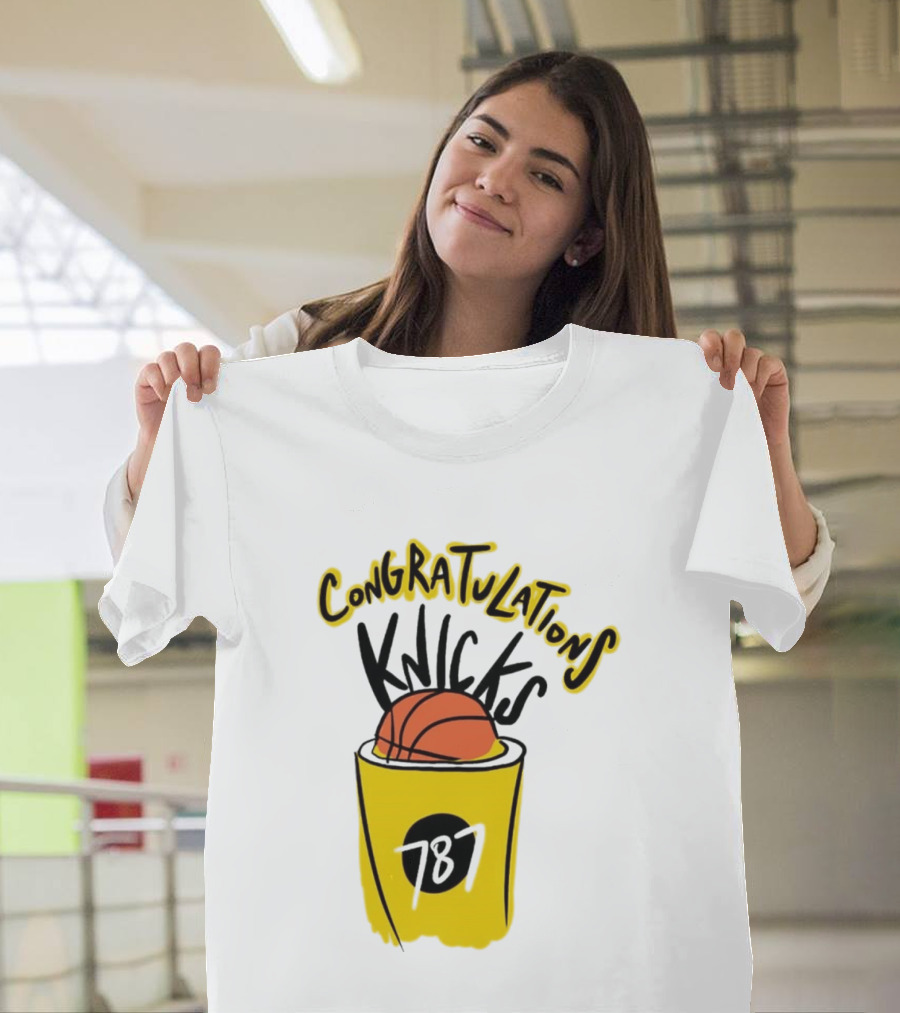 Congratulations Knicks Basketball 787 T-Shirt