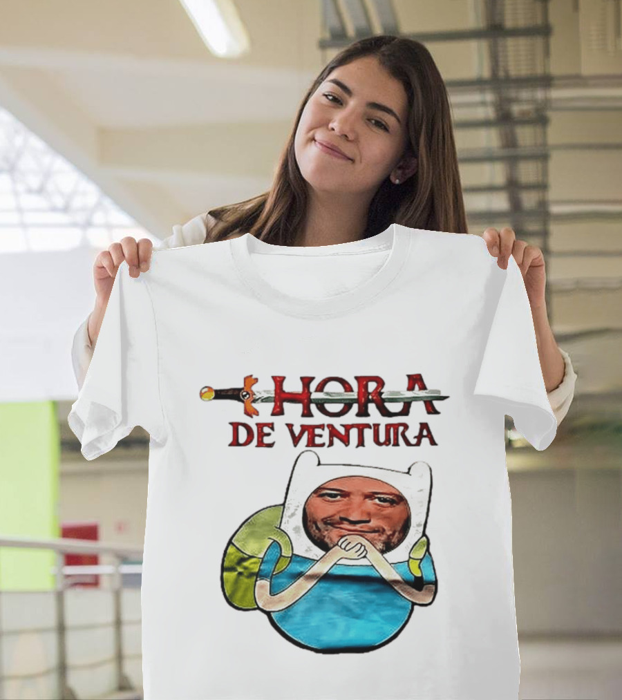 Hora De Ventura Aventuras Com Humor Iconico T-Shirt