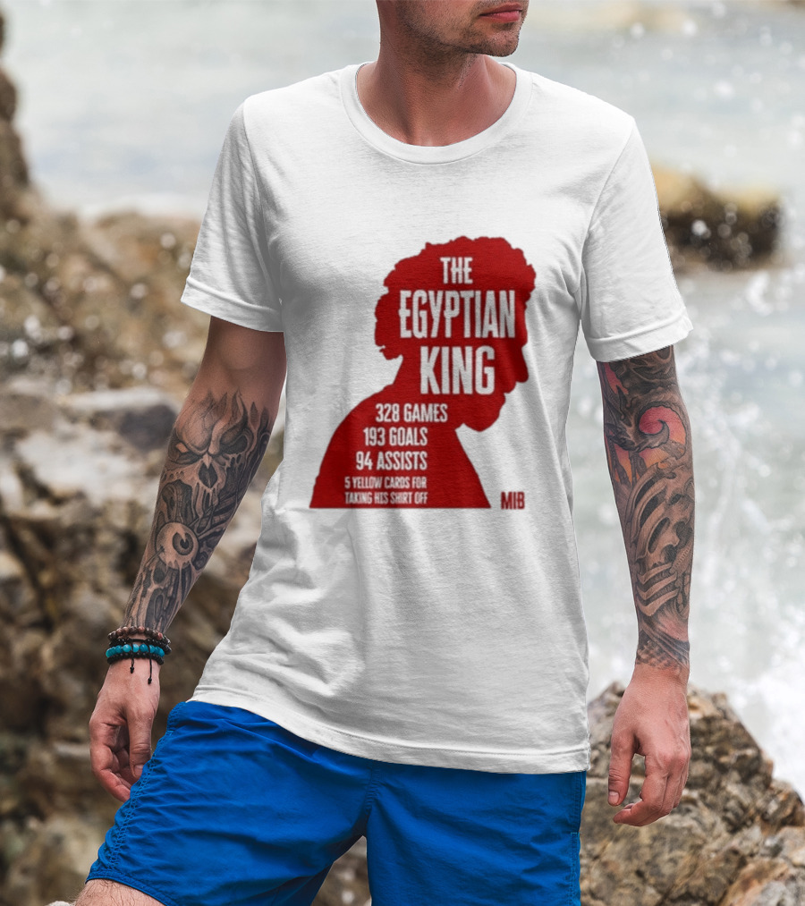 The Egyptian King 328 Games 193 Goals 94 Assists 5 Yellow Cards T-Shirt