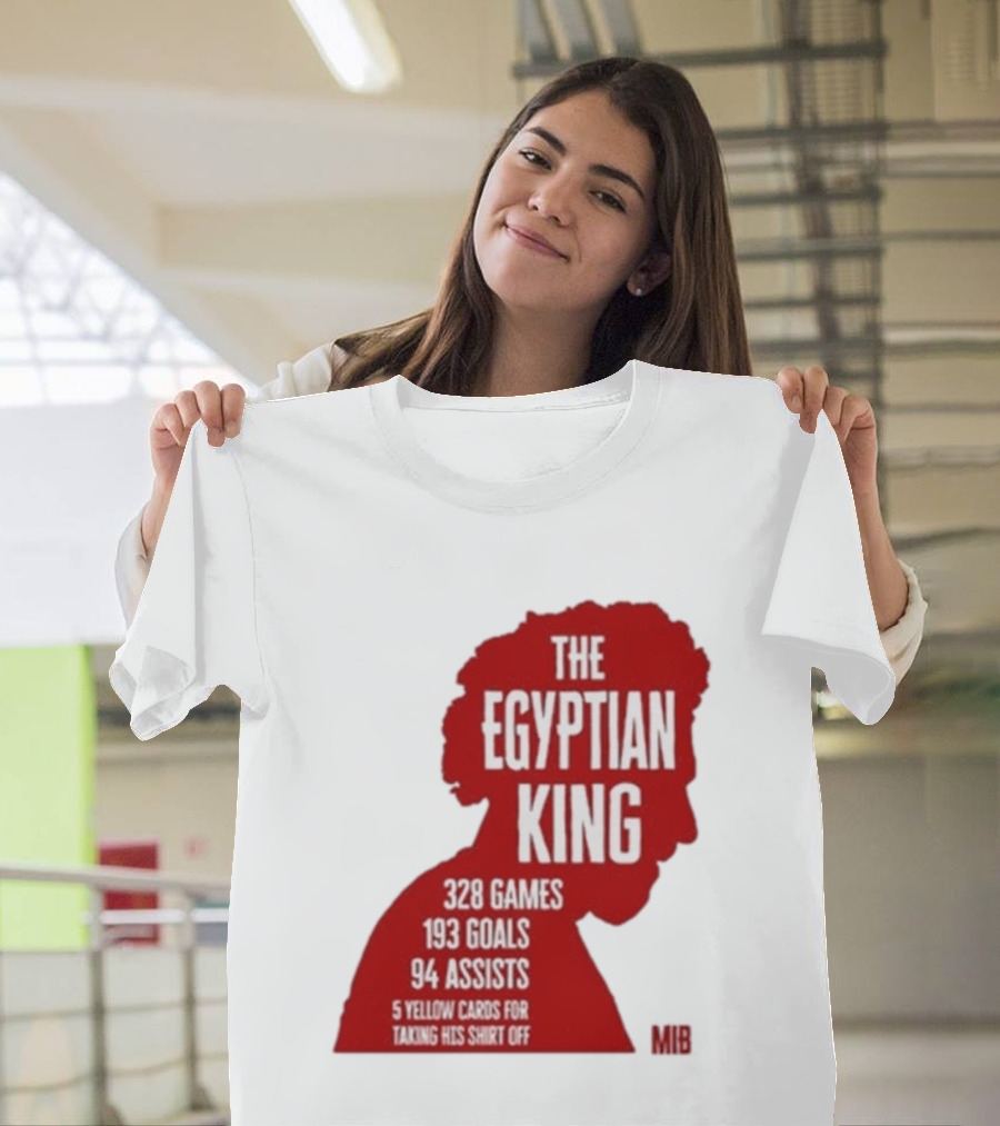 The Egyptian King 328 Games 193 Goals 94 Assists 5 Yellow Cards T-Shirt