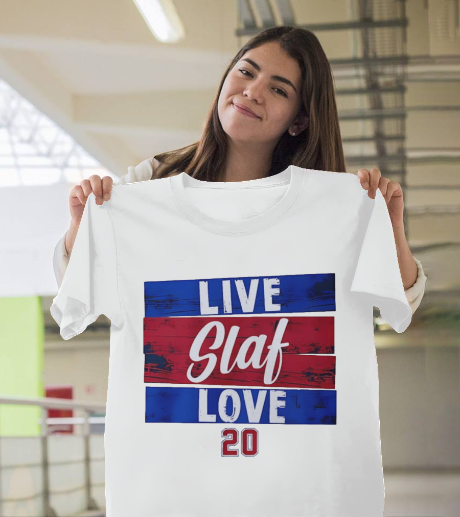 Live Slaf Love 20 Juraj Slafkovsky Montreal Canadiens NHL T-Shirt